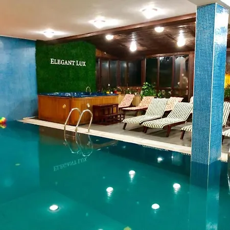 Beautiful Two Bedroom 4th Floor In Elegant Luxe With Pool, Sauna, Gym And Steam Aparthotel Bansko