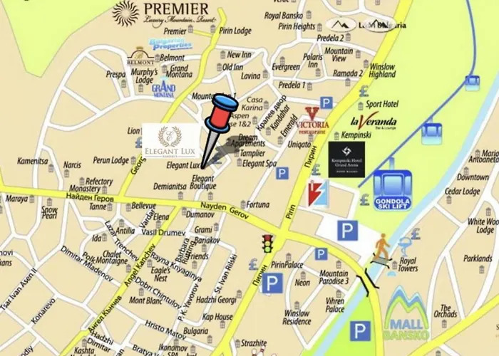 Beautiful Two Bedroom 4th Floor In Elegant Luxe With Pool, Sauna, Gym And Steam Bansko